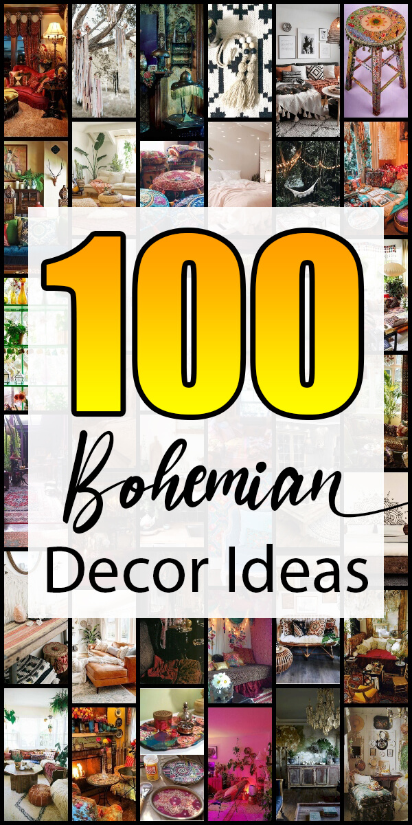 100 Bohemian Decor Ideas - Zelen Home #bohemiandecor #bohemianhome